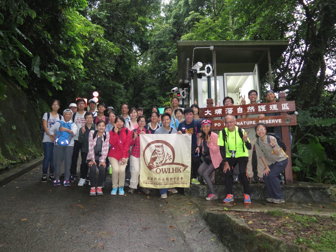 Field training for citizen scientists, in collaboration with Outdoor Wildlife Learning HK (OWLHK)